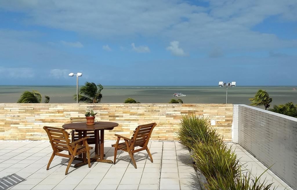 Апартаменти Ap 306 Flat Beira Mar Praia De Tambau Жуан-Пессоа Екстер'єр фото